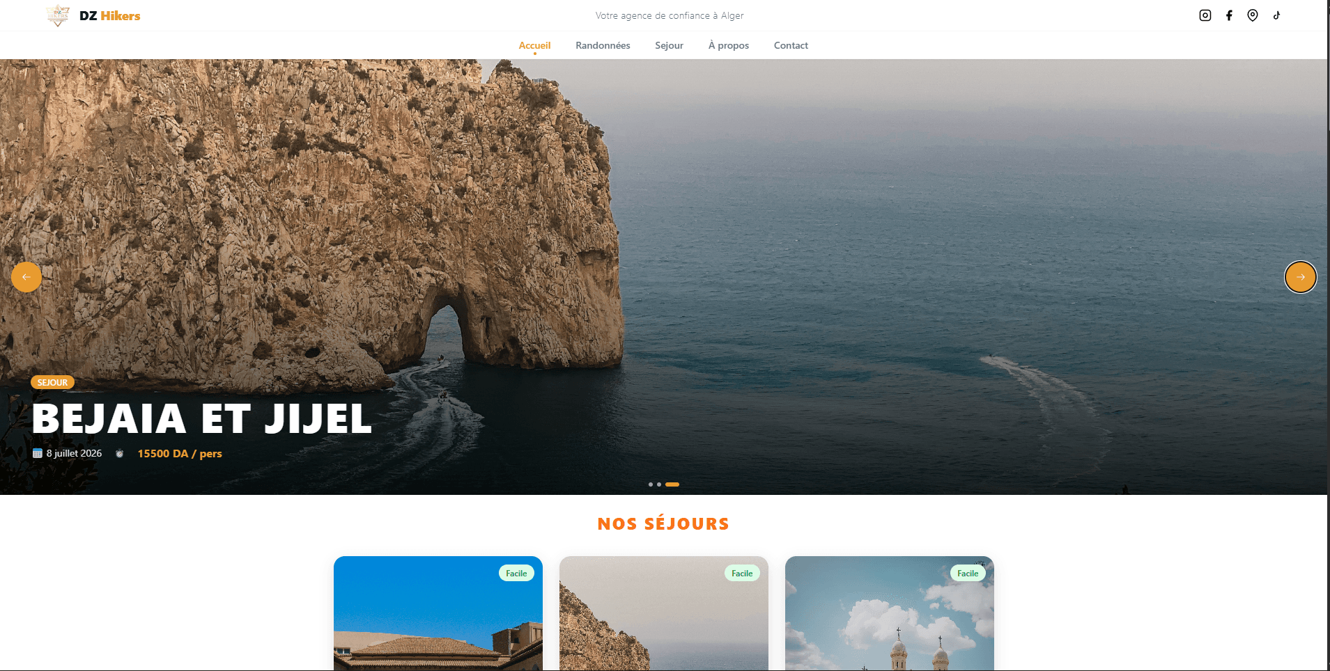 Dzhikers agency platform preview